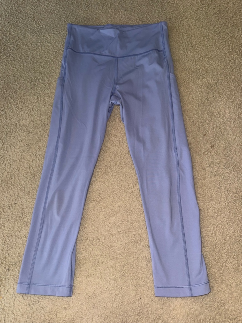 Athleta Ultimate Stash Pocket Periwinkle High-Waist Leggings